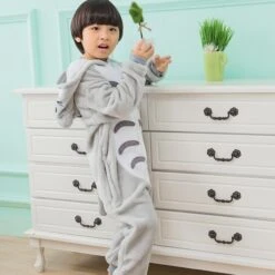 Totoro Onesie Pajama For Kid 9 Totoro Onesie Pajama For Kid -Ghibli productimage414227597 2nd