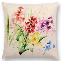 Studio Ghibli Watercolor Throw Pillow Cover -Ghibli productimage417978522 2nd