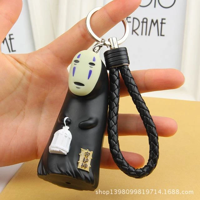 Spirited Away No Face Kaonashi Figure KeyChain 18 Spirited Away No Face Kaonashi Figure KeyChain - Image 18