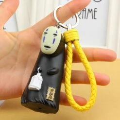 Spirited Away No Face Kaonashi Figure KeyChain 34 Spirited Away No Face Kaonashi Figure KeyChain -Ghibli productimage510121159 2nd