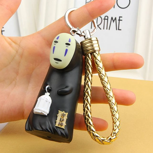 Spirited Away No Face Kaonashi Figure KeyChain 12 Spirited Away No Face Kaonashi Figure KeyChain - Image 12