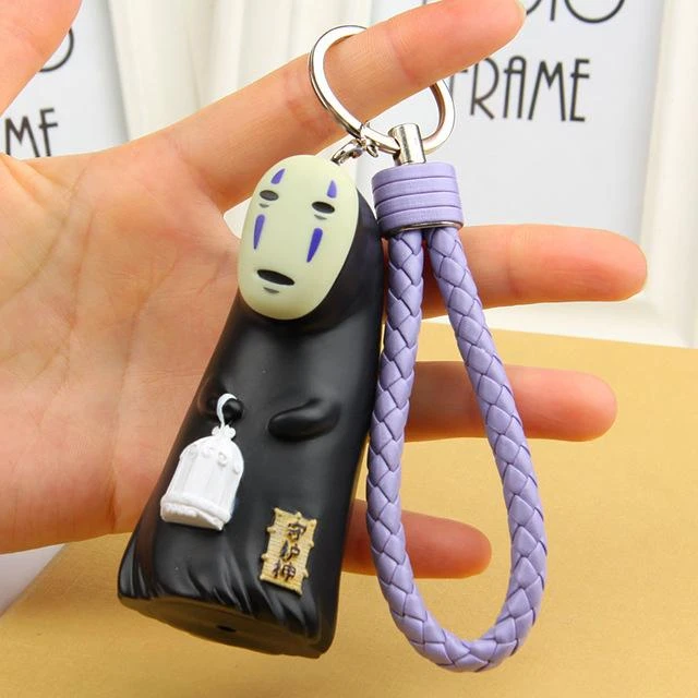 Spirited Away No Face Kaonashi Figure KeyChain 9 Spirited Away No Face Kaonashi Figure KeyChain - Image 9