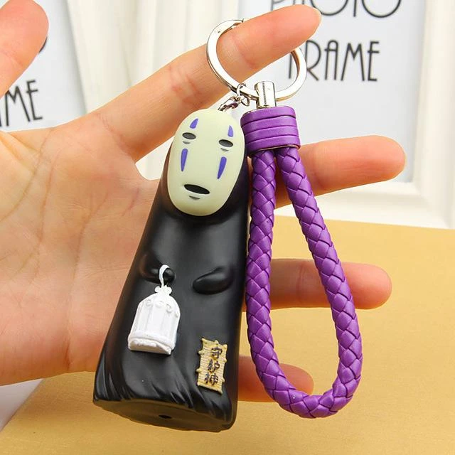 Spirited Away No Face Kaonashi Figure KeyChain 8 Spirited Away No Face Kaonashi Figure KeyChain - Image 8