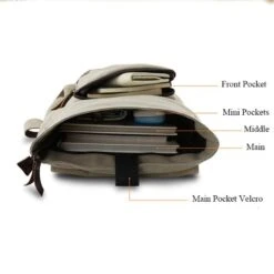 My Neighbor Totoro With Umbrella Canvas Backpack -Ghibli productimage636278363 2nd