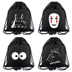 Ghibli Drawstring Bags
