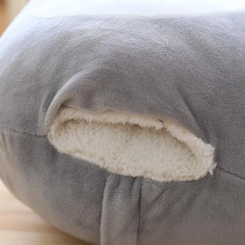 My Neighbor Totoro Hand Warmer Plush Pillow With Grey Blanket 5 My Neighbor Totoro Hand Warmer Plush Pillow With Grey Blanket - Image 5