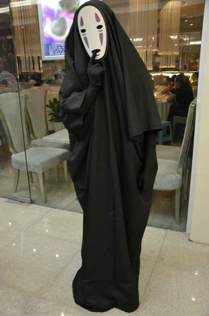 Spirited Away No Face Kaonashi Costumes Cosplay 6 Spirited Away No Face Kaonashi Costumes Cosplay - Image 6