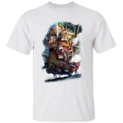 Howl’s Moving Caslte On The Sky T Shirt -Ghibli redirect01012021130112 1 1