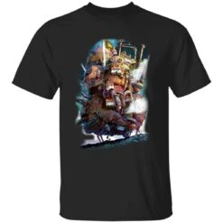 Howl’s Moving Caslte On The Sky T Shirt -Ghibli redirect01012021130112 2 1