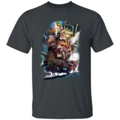 Howl’s Moving Caslte On The Sky T Shirt -Ghibli redirect01012021130112 3