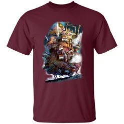 Howl’s Moving Caslte On The Sky T Shirt -Ghibli redirect01012021130112 5