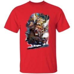 Howl’s Moving Caslte On The Sky T Shirt -Ghibli redirect01012021130112 7 1