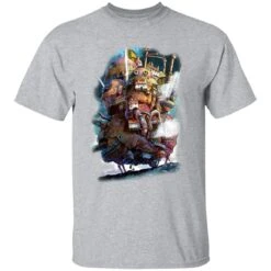 Howl’s Moving Caslte On The Sky T Shirt -Ghibli redirect01012021130112 8 1