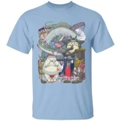 Ghibli Highlights Movies Characters Collection T Shirt