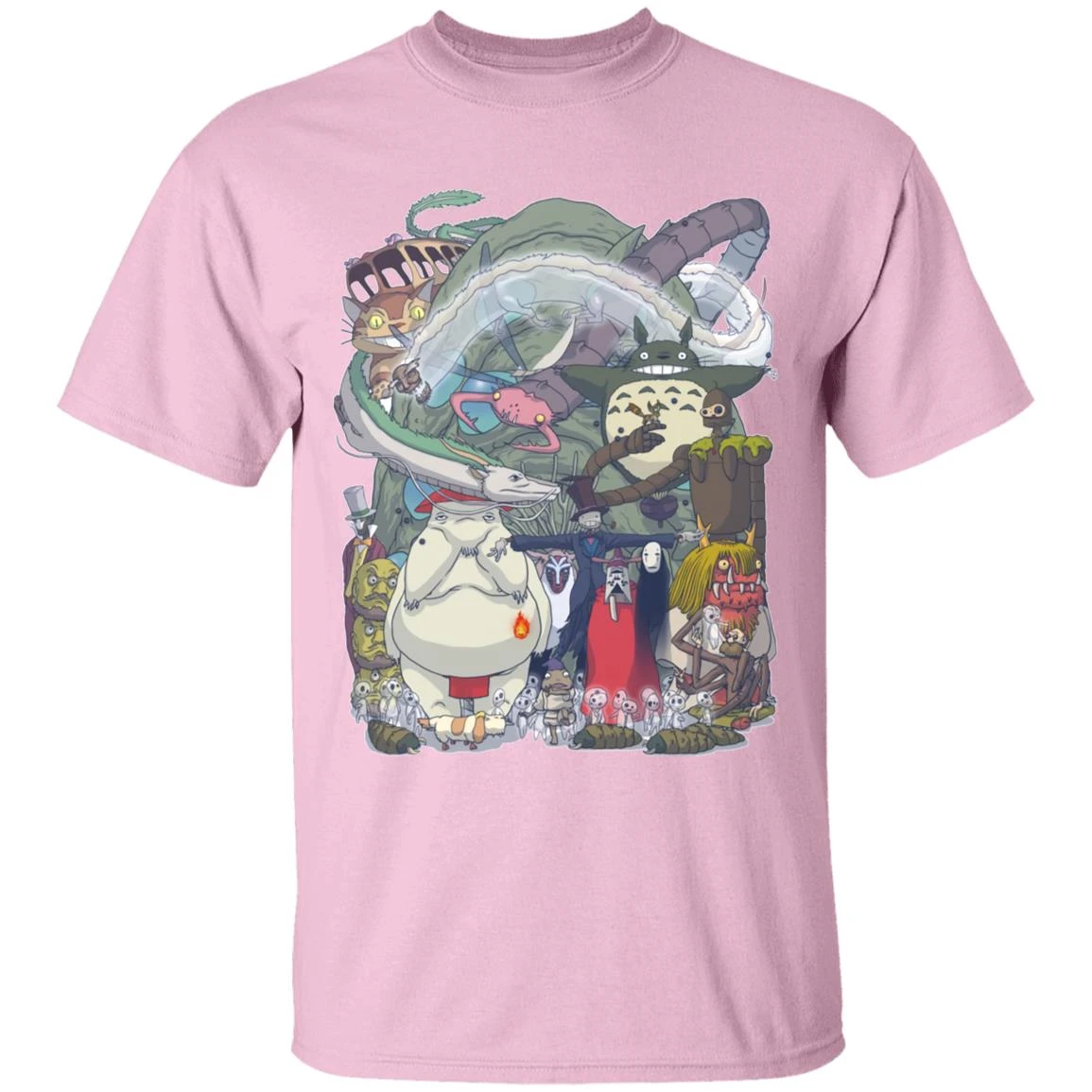 Ghibli Highlights Movies Characters Collection T Shirt 5 Ghibli Highlights Movies Characters Collection T Shirt - Image 5