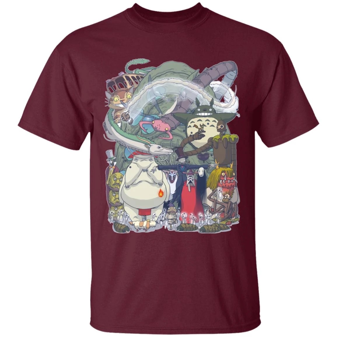 Ghibli Highlights Movies Characters Collection T Shirt 15 Ghibli Highlights Movies Characters Collection T Shirt - Image 15