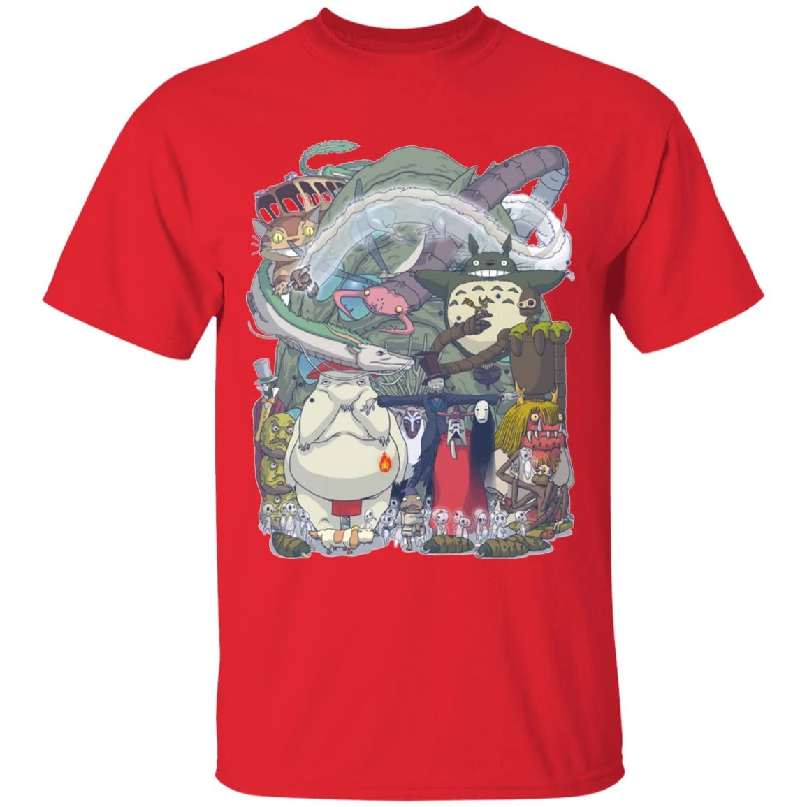 Ghibli Highlights Movies Characters Collection T Shirt 17 Ghibli Highlights Movies Characters Collection T Shirt - Image 17