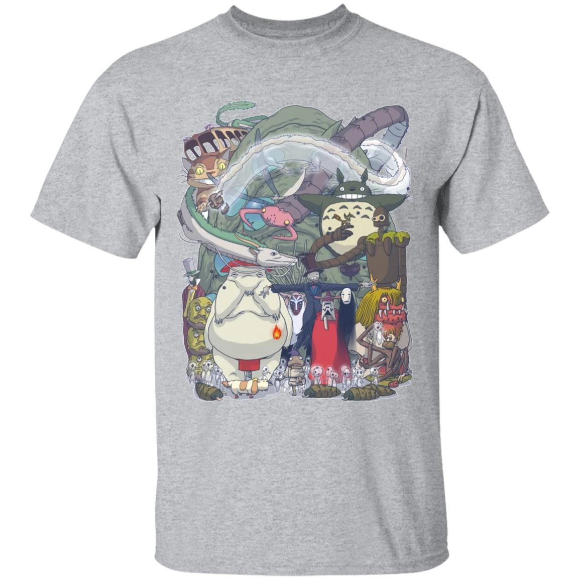 Ghibli Highlights Movies Characters Collection T Shirt 18 Ghibli Highlights Movies Characters Collection T Shirt - Image 18