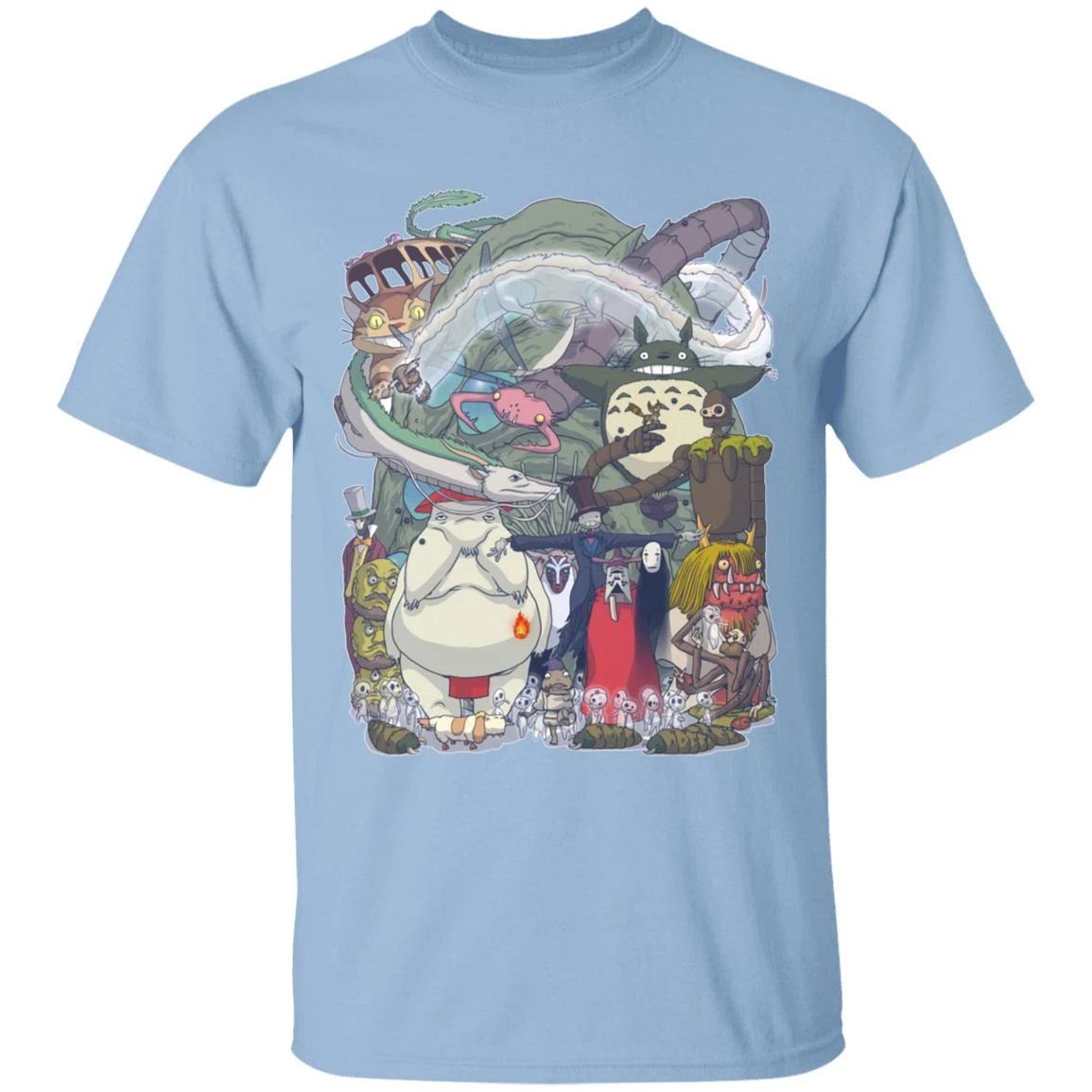 Ghibli Highlights Movies Characters Collection T Shirt 10 Ghibli Highlights Movies Characters Collection T Shirt - Image 10