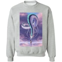 Spirited Away – Chihiro Touching Haku Dragon Sweatshirt