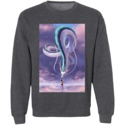 Spirited Away – Chihiro Touching Haku Dragon Sweatshirt -Ghibli redirect01022022090159 4 1