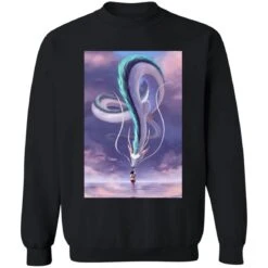 Spirited Away – Chihiro Touching Haku Dragon Sweatshirt -Ghibli redirect01022022090159 7
