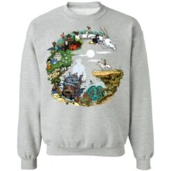 Ghibli Movie Circle Sweatshirt -Ghibli redirect01082021140110 2