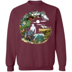 Ghibli Movie Circle Sweatshirt -Ghibli redirect01082021140111 1 1