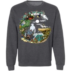 Ghibli Movie Circle Sweatshirt -Ghibli redirect01082021140111 4 1