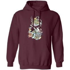 Ghibli Characters Color Collection Hoodie -Ghibli redirect01082021140116 2