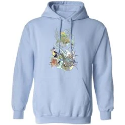 Ghibli Characters Color Collection Hoodie -Ghibli redirect01082021140116