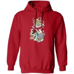 Ghibli Characters Color Collection Hoodie -Ghibli redirect01082021140116 3