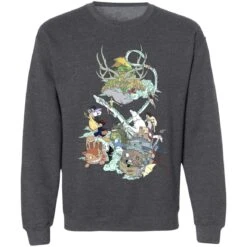 Ghibli Characters Color Collection Sweatshirt -Ghibli redirect01082021140128 6