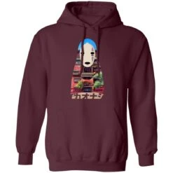 Spirited Away Kaonashi Cutout Colorful Hoodie -Ghibli redirect01192021060139 2