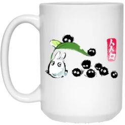 Mini Totoro And The Soot Balls Mug -Ghibli redirect02272021120236 10 1