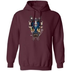 Howl’s Moving Castle Characters Mirror Hoodie -Ghibli redirect03042021140315 7