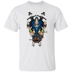 Howl’s Moving Castle Characters Mirror T Shirt -Ghibli redirect03042021140322 10 1