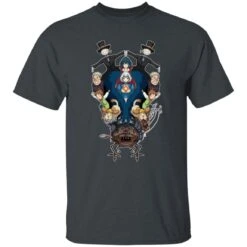 Howl’s Moving Castle Characters Mirror T Shirt -Ghibli redirect03042021140322 12 1