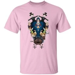 Howl’s Moving Castle Characters Mirror T Shirt -Ghibli redirect03042021140322 13 1