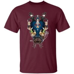 Howl’s Moving Castle Characters Mirror T Shirt -Ghibli redirect03042021140322 14