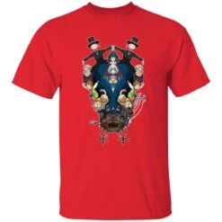 Howl’s Moving Castle Characters Mirror T Shirt -Ghibli redirect03042021140322 16