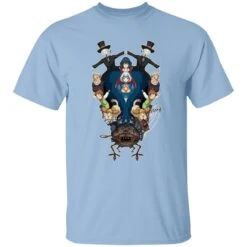 Howl’s Moving Castle Characters Mirror T Shirt -Ghibli redirect03042021140322 9 1