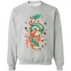 Princess Mononoke On The Dragon Sweatshirt
