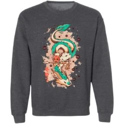 Princess Mononoke On The Dragon Sweatshirt -Ghibli redirect03302021150322 6
