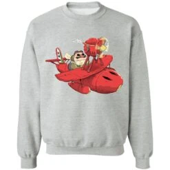 Porco Rosso Chibi Sweatshirt -Ghibli redirect04012021120447 9