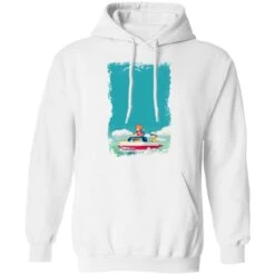 Ponyo And Sosuke On Boat Hoodie -Ghibli redirect04022021150452 1 1