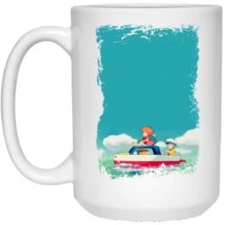 Ponyo And Sosuke On Boat Mug -Ghibli redirect04032021070457 1 1