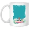Ponyo And Sosuke On Boat Mug