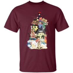 Ghibli Movie Characters Compilation T Shirt -Ghibli redirect04052021060440 5 1