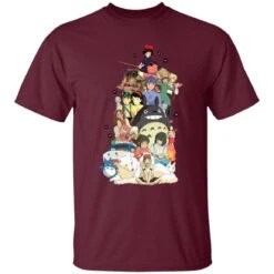 Ghibli Movie Characters Compilation T Shirt -Ghibli redirect04052021060440 5